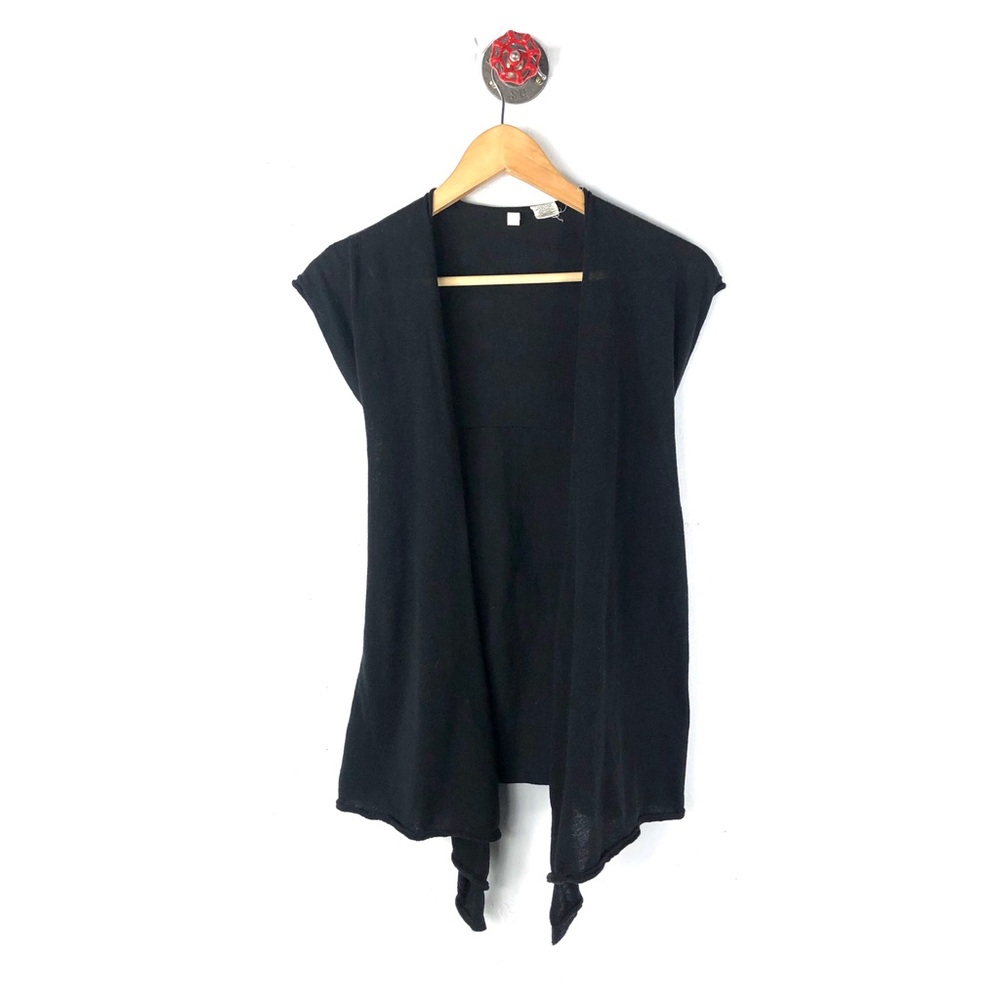 Anthropologie Moth cardigan short sleeve back tie